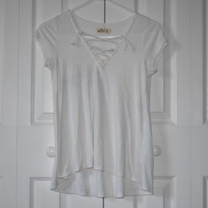 Hollister Tie Front Shirt